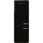 Smeg FAB38LBL6 jääkaappi/pakastin 70 cm, saranointi vasemmalla, musta