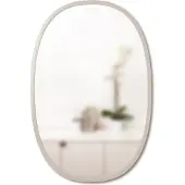 Umbra Hub oval mirror 61X91 gray