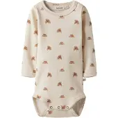 Lil´ Atelier Nbflavo Egi Ls Slim Body Lil - Cream - 62