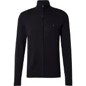 Tommy Hilfiger Essential Cotton Zip Thru - Black - XXL
