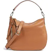 Abro Adria Käsilaukku Nahka 34 cm Ruskea