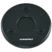 Scanstrut Deckseal small-b matalaprofiilinen kaapelin läpivienti, pyöreä, musta