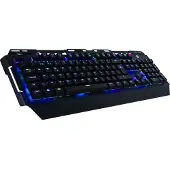 Conceptronic KRONIC, Langallinen, USB, Mekaaninen, QWERTY, RGB LED, Musta (KRONIC01PT)