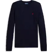 Ralph Lauren for woman. 211971865003 Navy wool and cashmere sweater (XXS), Casual, Long sleeve