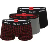 HUGO Trunk Triplet Design - Black - XXL