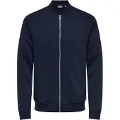 Only & Sons Onsceres Reg Zip Bomber Jck Noos - Navy - XL
