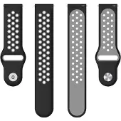 CaseOnline EBN Sport Kellon ranneke Suunto Run - Musta/harmaa