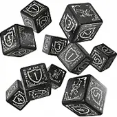 Q-workshop Game Of Thrones Yön Vartijan Noppasetit 10xd6 10