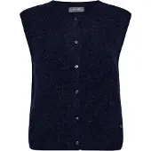 Mos Mosh Mmalmine Thora Knit Vest - Navy - L