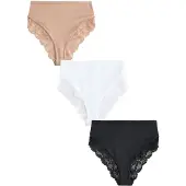 Next Alushousut beige / musta / valkoinen