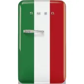 Smeg FAB10HRDIT6 jääkaappi pullosäilytyksellä, Italian lippu