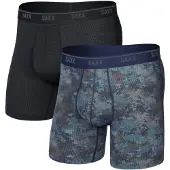 Saxx Quest Quick-dry Mesh Boxerit 2 Yksiköt