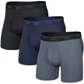 Saxx Quest Quick-dry Mesh Boxerit 3 Yksiköt