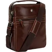 Jekyll & Hide Oxford Käsilaukku Nahka 22 cm Ruskea