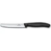 Victorinox Swiss Classic pöytäveitsi 11 cm, 6-pakkaus, musta