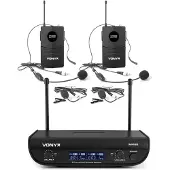 VONYX WM82B Digital 2-kanavainen UHF-radiomikrofoni
