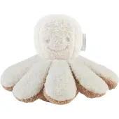 Nattou Teddy Pehmohelistin mustekala, vaaleanbeesi