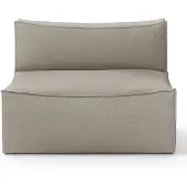Ferm Living , Catena Sofa Center L100 - Cotton Linen - Natural