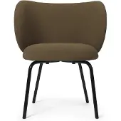 Ferm Living , Rico Ruokapöydän tuoli Black Grain - Caramel