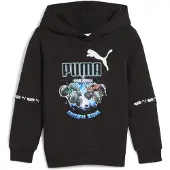 Puma X Hot Wheels Graphic Hoodie Tr - Black - 98
