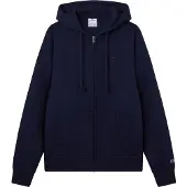 Champion Full Zip Hoodie Sweatshirt - Navy - XL