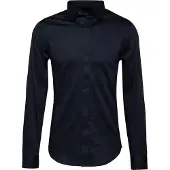 Armani Exchange for man. 8NZCBDZN10Z1510 Classic navy shirt (L), Casual, Party, Cotton, Long sleeve