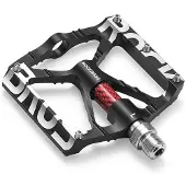 RockBros 37213071001 Aluminium Alloy Bicycle Pedal Set - Black