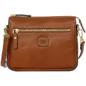 Bric's Volterra Crossbody-laukku Nahka 23 cm Ruskea