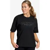 MM Sports Oversize T-shirt Wmn Varsity, Black M