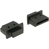 DeLOCK – Dust Cover for HDMI-A female with grip 10 pieces black (64029)