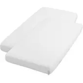 Babys Only Muotoonommeltu Aluslakana 2-pack 40x80, Tender White