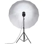 Nanlite Umbrella Deep Translucent 165Cm valonmuokkain
