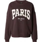 JDY Jdymesa Life L/S O-Nk Emb Sweat Jrs Noos - Brown - XS