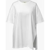 Boob The Shirt Oversized With Slit - White - XL/XXL