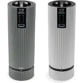 Peugeot Duo Sæt Line Elektrisk Mp Carbon + Ms Z Aluminium - Grey - 15 CM