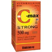 Vitabalans C-Max Strong 500 mg 90 tabl. ravintolisä
