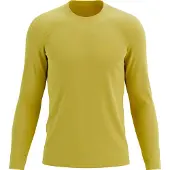 Compressport Performance Long Sleeve T-shirt Yellow, Size S