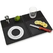 INNOVINE - 3-i-1 Baarimatto 13,5x30,8x14,5 cm Musta