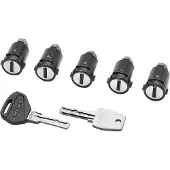 Givi SmartSecurityLock - avain + sylinteri 5 AVAINTA SIS. HYLSYT