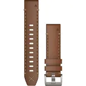 Garmin MARQ Quickfit 22mm nahkaranneke 010-12738-04