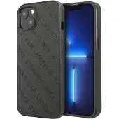 Karl Lagerfeld Klhcp13sptlk Iphone 13 Mini 5.4 Perforated Allover Puhelinkotelo