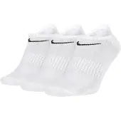 Nike Everyday Lightweight No-Show Training Socks (3 Pair), valkoinen