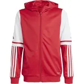 Adidas Urheilullinen collegetakki 'SQ25' punainen / offwhite