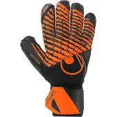 Uhlsport Maalivahdin Hanskat Fangmaschine Super Resist+ HN - Musta/Oranssi, koko 5
