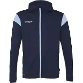 Uhlsport Squad 27 Kokovetoketjullinen Collegepaita