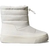 Calvin Klein Vulc Flatf Snowboot Nylon Mix Mg - White - 37