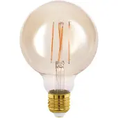 Eglo LED-lamppu G95 Globe 4W/822 350 lumen amber E27