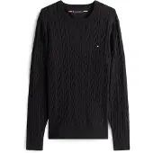 Tommy Hilfiger Neulepaita 'Classic' musta