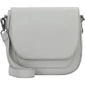 Harbour 2nd Just Pure Lili Crossbody-laukku Nahka 26 cm Harmaa