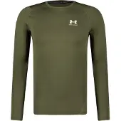 Under Armour Ua Hg Armour Comp Ls - Khaki green - M